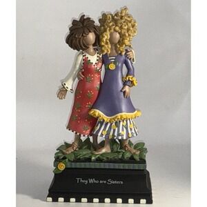Suzy Toronto 2008 "They Who We're Sisters" Figurine 5.5" X 10"